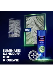 شامبو وبلسم كلير ٢في١ للرجال، شامبو ضد القشرة، هيربال إنفيوجن، شعر ١٠٠٪ بدون قشرة^، وفروة رأس مغذاة، 200 مل