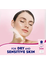 NIVEA Face Wash Cleanser Gentle Cleansing Dry Skin 150ml