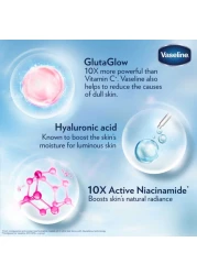 Vaseline Essential Even Tone Body Lotion Smooth Radiance Gluta-Hya Serum Burst 200ml