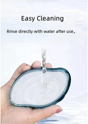 2022 New Bleame Crystal Hair Eraser,Magic Crystal Hair Removal,Exfoliation Painless Hair Removal Tool for Men & Women,Soft Smooth Silky Skin, Full Body Hair Removal, Blue