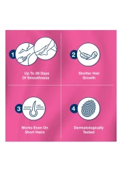 Veet Pure Whole Body 40 PCS And Underarm Wax Strips White 16 PCS