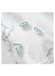 جيليت فينوس رؤوس بديلة لماكينة الحلاقة للنساء 4 قطع - أزرق