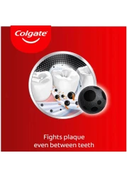 كولغيت معجون أسنان لحماية كاملة من التسوس مع الفحم 75 ملل حزمة من 2 - أسود