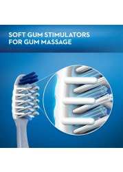 أورال-بي برو-إكسبرت كروسكشن الكل في واحد فرشاة أسنان يدوية ناعمة