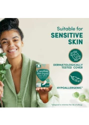 Carefree 100% Organic Cotton Liners Dermatologically Tested Fragrance Free Normal Size 30 Liners