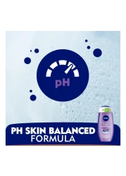 NIVEA Shower Gel Body Wash Fresh Powerfruit Antioxidants Blueberry Scent 250ml Pack of 2