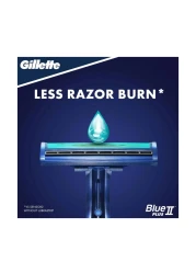 Gillette Blue II Plus Men's Disposable 10 Razors