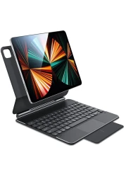 ESR Rebound Magnetic Keyboard Case for Ipad Pro 12.9 Inch US Layout Black Colour