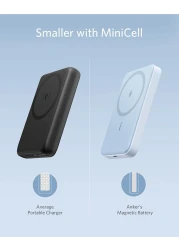 Anker Power Bank, 622 Magnetic Battery (MagGo), 5000mAh Foldable Magnetic Wireless Portable Charger And USB-C For iPhone 13/12 Series