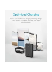 Anker PowerCore 10000 Portable Charger with Dual USB Ports, Smallest &amp; Lightest Power Bank, High Speed Charger for iPhone, Samsung &amp; More, White