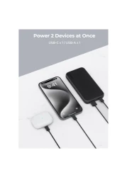 Aukey Power Bank Grey 10000mAh 15W