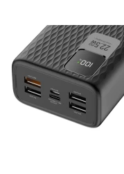 Cellairis Portable Power Bank Ultra 30000mAh Fast Charging 20.5W Black
