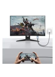 TotuLife Nylo Series Lightning to HDMI Cable Black and Grey 2m