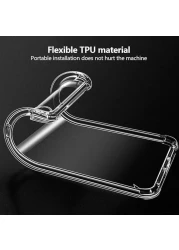 Honor X9c Phone Case, Clear TPU Soft Silicone Protective Cover, Reinforced Corners, Scratch Resistant, Transparent