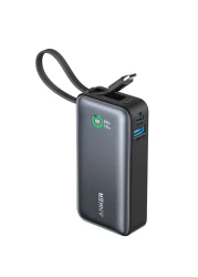 أنكر نانو باور بانك مع كابل يو أس بي-Cسي _أسود_ 20000 مللي أمبير 30 وات