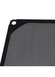 BQLZR Black 80 X 80mm PC Computer Chassis Fan Filter Mesh Metal Strainer