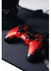 STEELPLAY PS4/PC SLIMPACK WIRELESS CONTROLLER - RUBY RED