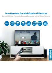 Philips Replacement Universal Remote Control SRP2018/10 Black