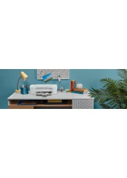 HP Deskjet 2320 All-In-One Printer, USB Plug And Print, Scan, And Copy, White