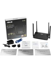 RT-AX52 (AX1800) Dual Band WiFi 6 Extendable Router, Instant Guard, Parental Controls, Built-in VPN, AiMesh Compatible, Gaming &amp; Streaming, Smart Home