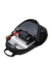 Arctic Hunter Casual Backpack Water Resistant College School Bag With Built in USB Port For Unisex B00489 Black