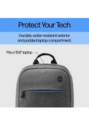 HP Prelude Backpack 15.6 inch Grey