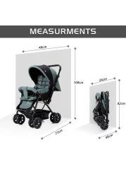Teknum Reversible Travel System - Dark Grey