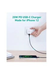 أوكي شاحن الحائط - أبيض بقوة 20 وات