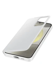 Samsung Smart View Wallet Case Cover for Galaxy S24+ White