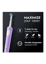 أورال-بي فيتاليتي 300 بروتيكت إكس كلين فرشاة أسنان القابلة لإعادة الشحن D103.413.3 وردية