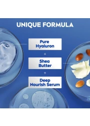 NIVEA Body Lotion, Dry Skin, Shea Smooth, Deep Moisture Serum, 625ml