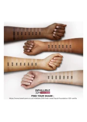 لوريال باريس إنفالبل فريش وير بودرة أساس تدوم حتى 32 ساعة - 125 بيج طبيعي 30 ملل