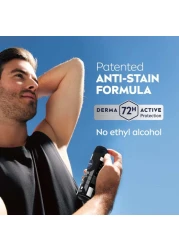 بخاخ بلاك آند وايت إنفيزيبل مضاد للتعرق للرجال من نيڤيا، أوريجينال، ٧٢ ساعة من الحماية الفعّالة ، ١٥٠ مل