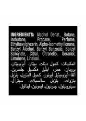 أكس بلاك ماكوين بخاخ مزيل العرق للجسم 150 ملل حزمة من 3