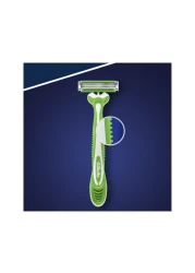 Gillette Blue 3 Sensitive Disposable Green 3 Razors