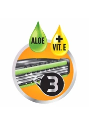 Schick Xtreme 3 Sensitive Shaving Green 4 Razors