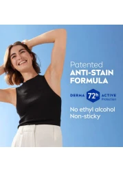 NIVEA Black &amp; White Invisible Antiperspirant Deodorant Stick for Women, Clear, 72H Active Protection, 50ml, Pack of 2