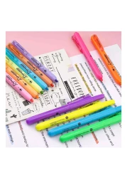 وايتك أقلام تحديد قابلة للسحب متنوعة 12 قطعة