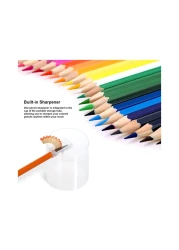 ديلي قلم رصاص ملون في أنبوب 24 قطعة