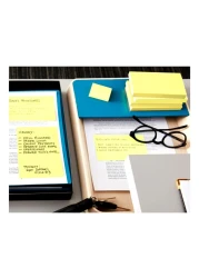 3 أم بوست إت 660 أوراق ملاحظات لاصقة 6x4 بوصة 100 قطعة - أصفر كناري