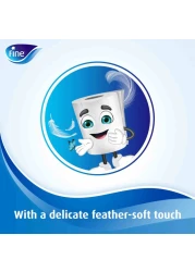 Fine Comfort Xl Toilet Tissue Roll 250 Sheets X 2 Ply Bundle 10 Rolls