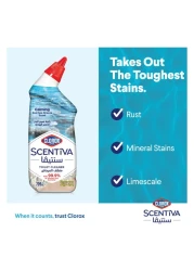 Clorox Scentiva Toilet Cleaner, Calming Red Sea Breeze Scent, 709ml