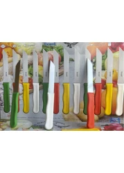 Fitto 12-Piece Knife Set &ndash; Premium Stainless Steel Kitchen Knives with Ergonomic Handles, Full Tang Construction, and Multi-Function Blade Set for Versatile Cooking