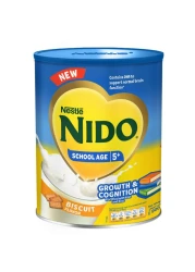 نستله نيدو بسكويت للأطفال من سن 5 سنوات فما فوق، 900 غرام