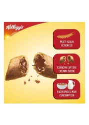 كيلوجز كوكو بوبس محشوة بحشوات الوسائد المقرمشة مع بار كريمة الشوكولاتة، 350 غرام