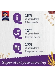كويكر حبوب الشوفان المقرمشة بالزبيب واللوز 400 غرام