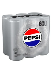 Pepsi Diet Cola Beverage Cans 330ml Pack of 6