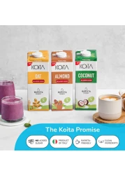 Koita Almond No Added Sugar Milk 100% Plant-Based Dairy &amp; Lactose Free 1L