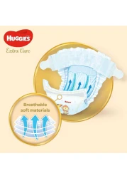 Huggies Extra Care Baby Diapers, Size 4, 8-14Kg, 40 Diapers Pack of 2