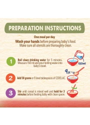 Nestle Cerelac No Added Sugar Wheat Multigrain Infant Cereal with Milk Tin, from 6 Months, 400g